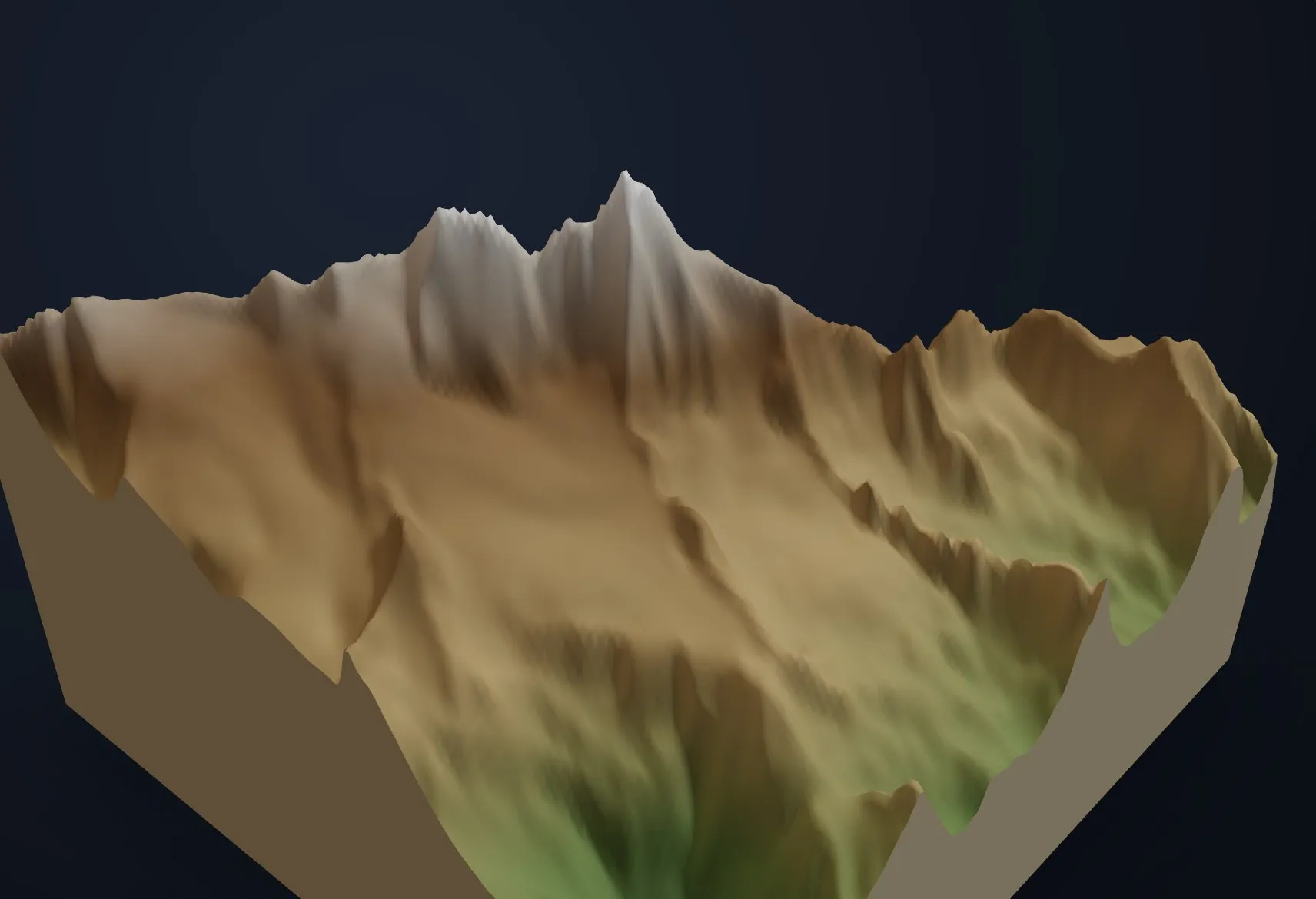 Großglockner 3D Relief